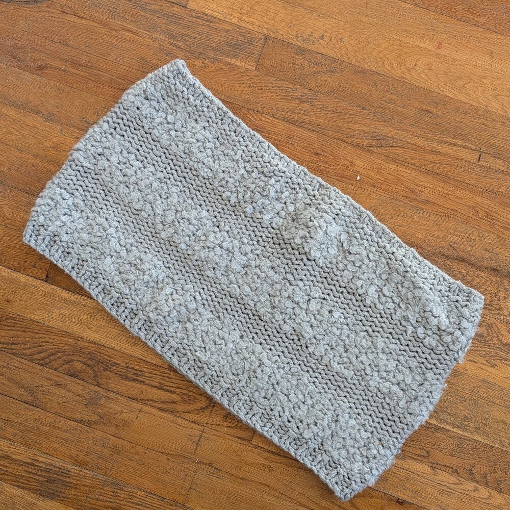 Loft Grey Infinity Scarf